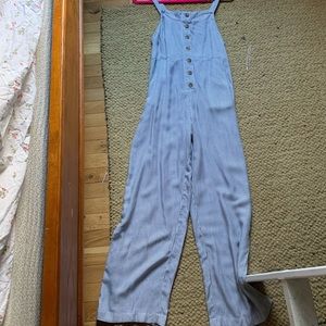 Striped One-piece Jumpsuit